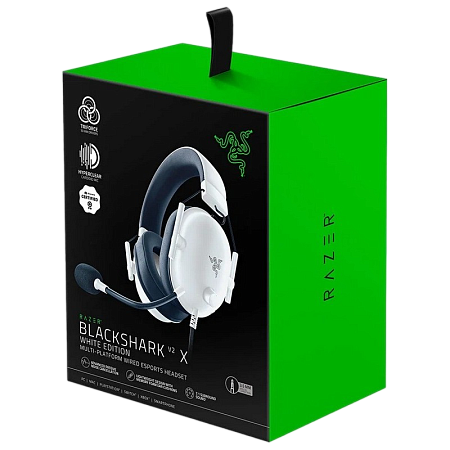 Gaming Headset Razer BlackShark V2 X, 50mm drivers, 12-28kHz, 32 Ohm, 100db, 240g, On-earcup control