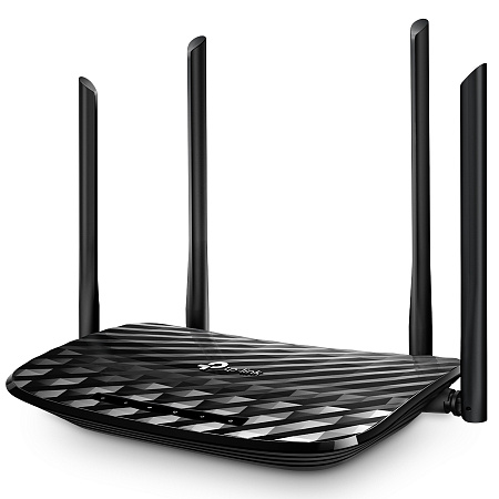 Wi-Fi AC Dual Band TP-LINK Router, "Archer C6", 1200Mbps, Gbit Ports, MU-MIMO Wi-Fi AC Dual Band TP-LINK Router, "Archer C6", 1200Mbps, Gbit Ports, MU-MIMO
