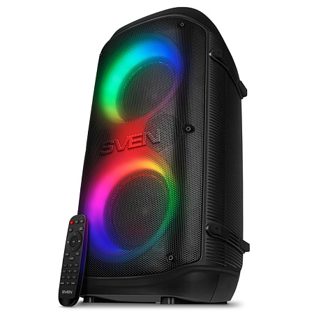 Partybox SVEN "PS-800" 100w, Black, Bluetooth, TWS, Bluetooth, FM, USB, microSD, 2x4400mA*h