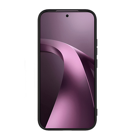 WOO Case Liquid Silicone Xiaomi 17T 5G, Black