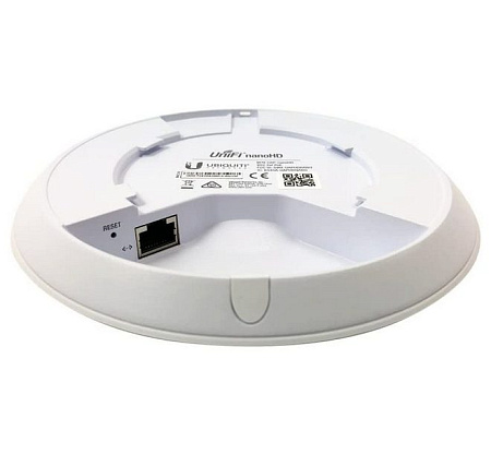 Wi-Fi AC Dual Band Access Point Ubiquiti "UAP-nanoHD", 2033Mbps, 4x4MU-MIMO, PoE Wi-Fi AC Dual Band Access Point Ubiquiti "UAP-nanoHD", 2033Mbps, 4x4MU-MIMO, PoE