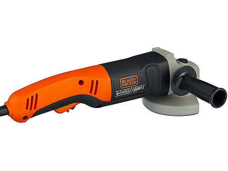 Angle Grinder Black+Decker (KG1202K-QS) 1200 W Kitbox, 125mm 11.000 rpm
