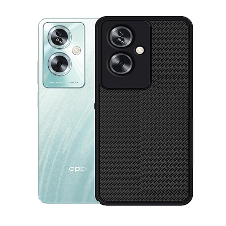 WOO Case Silicone Neo Soft Oppo A79 5G, Black WOO Case Silicone Neo Soft Oppo A79 5G, Black