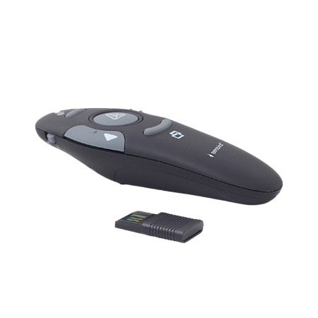 Presenter Gembird WP-L-01, Class 2 Laser, Range: 10m, 2.4 Ghz, 64g, 1xAAA