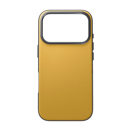 Uniq Case for iPhone 17 Pro Max (2025) 6.9 Hybrid Magclick Lyden DS, Canary Yellow