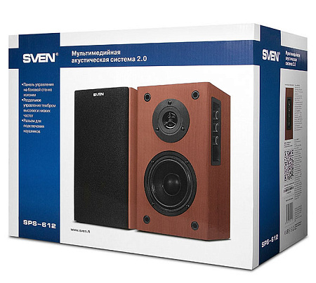 Speakers SVEN "SPS-612" Wooden, 40w