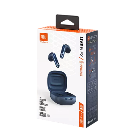  True Wireless JBL  LIVE Flex  Blue TWS True Adaptive Noise Cancelling