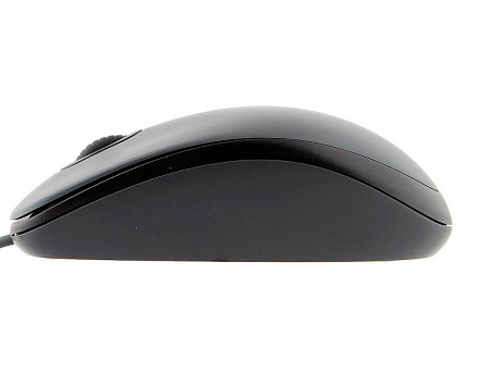Mouse Logitech M90, 1000 dpi, 3 buttons, Ambidextrous, 90g., 1,8m, USB, Black