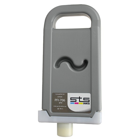 Ink Cartridge Canon PFI-706GY, Grey, 700ml for iPF84xx & iPF94xx series