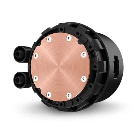 AIO Liquid Cooling NZXT Kraken 280 RGB Black (34.5dB, 90.8CFM, 2x140mm, 500-1500RPM, LCD 1.54", CAM)