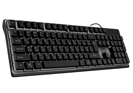 Gaming Keyboard SVEN KB-G8000, Fn keys, Backlight, WinLock, 1.8m, USB, EN/RU, Black