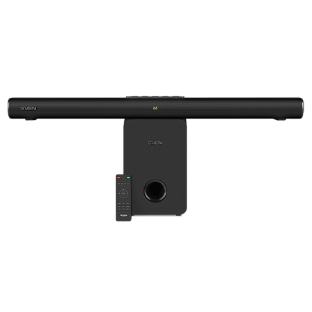 Soundbar SVEN SB-2150A, Black, 180W,USB,HDMI,display,RC,Optical,Bluetooth,wireless subwoofer