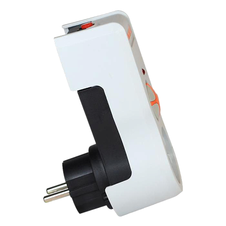 Surge  Protector Tuncmatik SurgePro 1 Outlet 525 joules, white color