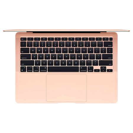 Ноутбук 13,3" Apple MacBook Air A2337, Золотой, M1 with 8-core CPU and 7-core GPU, 8Гб/256Гб, Mac OS Big Sur