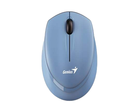 Wireless Mouse Genius NX-7009, 1200 dpi, 3 buttons, Ambidextrous, 65g, BlueEye, 1xAA, 2.4Ghz, Blue G