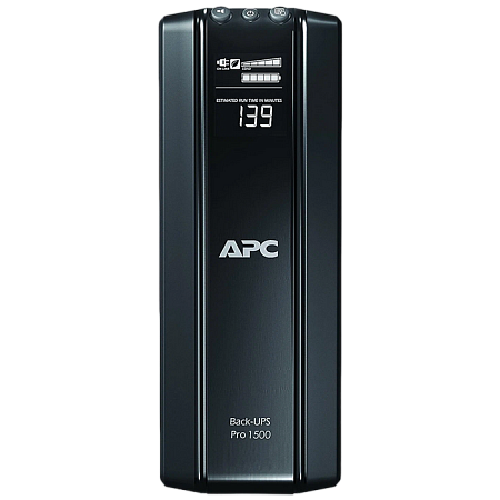 APC Back-UPS Pro BR1500GI 1500VA/865W, 230V, AVR, RJ-11, RJ-45, 10*IEC C13 Sockets, LCD