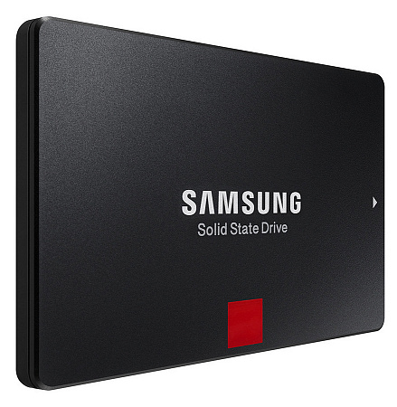 2.5" SATA SSD 1.0TB Samsung 860 PRO "MZ-76P1T0BW" [R/W:560/530MB/s, 100K IOPS, MJX, VNAND 2bit MLC]