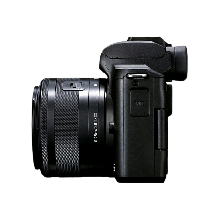 Беззеркальный фотоаппарат Canon EOS M50 Mark II Vlogger Kit, Чёрный