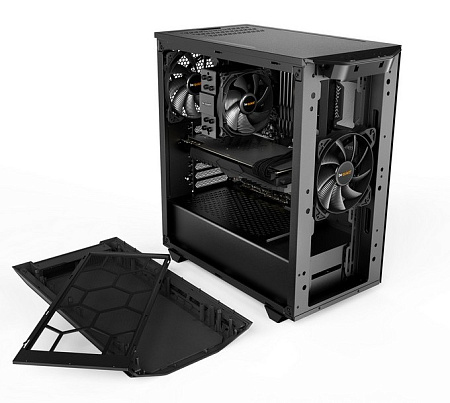 Case ATX be quiet! Pure Base 500, w/o PSU, 2x140mm, Insulation mats, PSU shroud, Dust filter, Temper