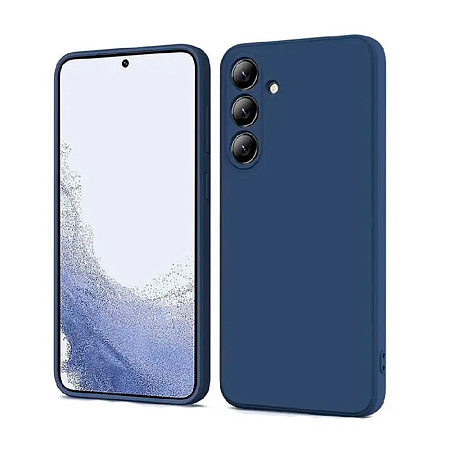 WOO Case Liquid Silicone Samsung A25 5G, Blue WOO Case Liquid Silicone Samsung A25 5G, Blue