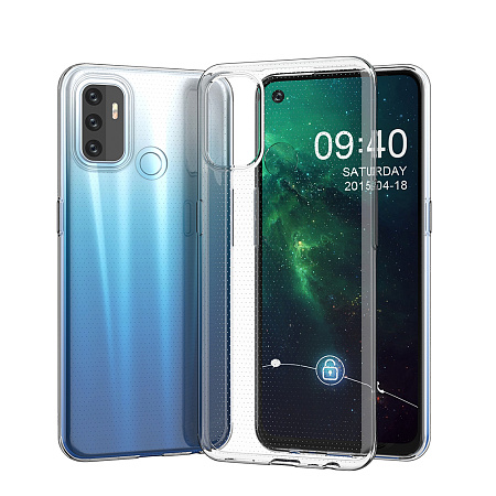 Helmet Case TPU Soft Oppo A53, Clear Helmet Case TPU Soft Oppo A53, Clear