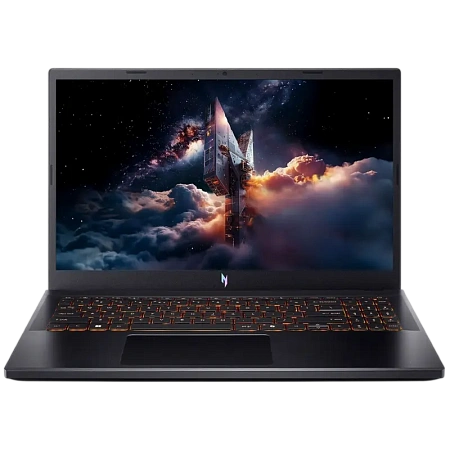 Игровой ноутбук 15,6" Acer Nitro V 15 AI ANV15-42, Obsidian Black, AMD Ryzen 7 7445HS, 16Гб/512Гб, Linux eShell