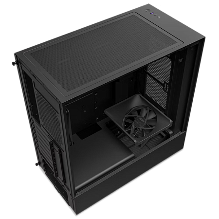 Case ATX NZXT H5 Flow RGB, 2x140mm RGB & 2x120mm, Front Mesh, Tempered Glass, Dust Filter, 1xUSB 3.2