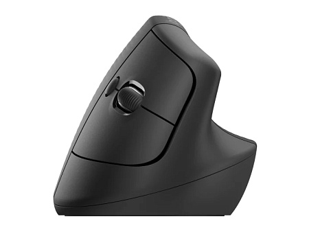 Wireless Mouse Logitech Lift Vertical, 400-4000 dpi, 6 buttons, Ergonomic, 125g., 57° tilt, 1xAA, Bo