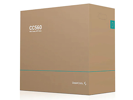 Компьютерный корпус Deepcool CC560 ARGB, Midi-Tower, ATX PS2 , Чёрный