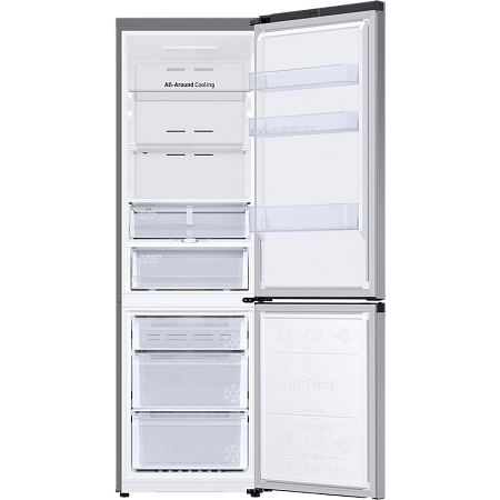 Холодильник Samsung RB36T674FSA/UA, Серебристый