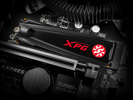 .M.2 NVMe SSD     256GB ADATA XPG GAMMIX S5 [PCIe3.0x4, R/W:2100/1200MB/s, 190/180K IOPS, 3DTLC]