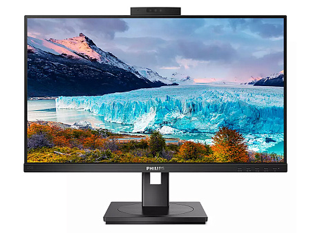 27" PHILIPS 272S1MH, Black,IPS,1920x1080,75Hz,4ms,300cd,WebCAM,D-Sub+HDMI+DVI+DP+USB,Spkrs,Pivot