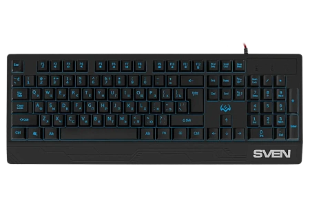 Клавиатура SVEN KB-G8300, Проводное, Чёрный, клавиатуры ,мышки ,веб камера ,коврики ,флешки , 16gb, 32gb,64gb,128gb,256gb,512,microsd,sd