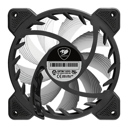 PC Case Fan Cougar Vortex RGB SPB 120 Cooling kit, 3x120x120x25mm, 600-1500 RPM, 26 dBA, RGB HUB, RC