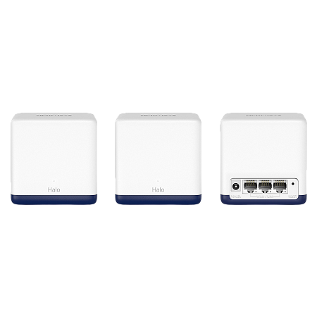 Whole-Home Mesh Dual Band Wi-Fi AC System MERCUSYS, "Halo H50G(3-pack)", 1900Mbps,MU-MIMO,Gbit Ports Whole-Home Mesh Dual Band Wi-Fi AC System MERCUSYS, "Halo H50G(3-pack)", 1900Mbps,MU-MIMO,Gbit Ports