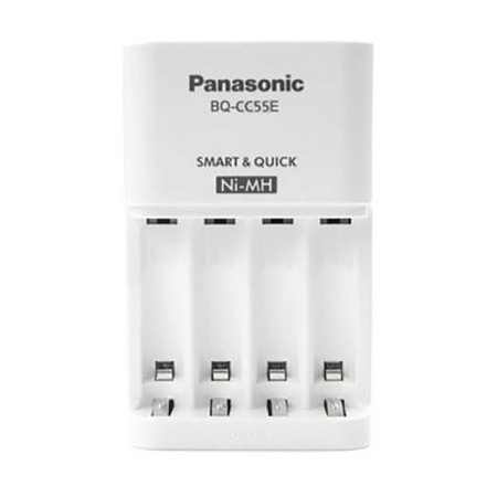 Panasonic  "Smart-Quick" Charger 4-pos AA/AAA, BQ-CC55E