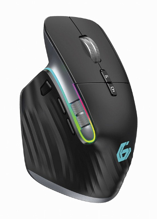 Gaming Wireless Mouse GMB MUSG-RAGNAR-WRX900, 1000-4000 dpi, 9 buttons, RGB, 500mAh, 122g., Black