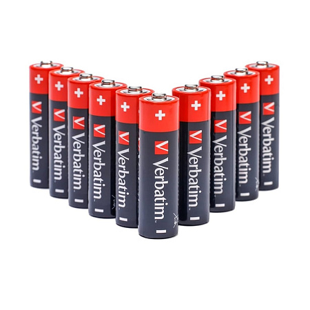 Verbatim Batteries AA Alkaline 10 pcs Blister Verbatim Batteries AA Alkaline 10 pcs Blister