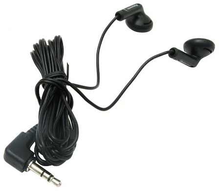 Earphones Panasonic RP-HV094GU-K Black, w/o Mic, 3 pin 1*mini-jack 3.5mm Earphones Panasonic RP-HV094GU-K Black, w/o Mic, 3 pin 1*mini-jack 3.5mm