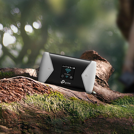 Mobile LTE Wi-Fi AC Dual Band Mini Router TP-LINK "M7450", 1200Mbps, 3000mAh, MicroSD