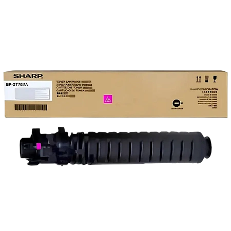 Тонер Sharp BP-GT70MA, Пурпурный,бумага ,чернила, Opc, тонер, dvd, duracell, батарейки