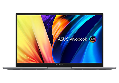 Ноутбук 15,6" ASUS Vivobook S 15 OLED M3502QA, Neutral Grey, AMD Ryzen 5 5600H, 8Гб/512Гб, Без ОС