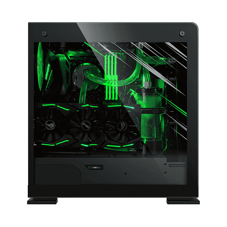 Case EATX GAMEMAX VEGA Pro, w/o PSU, 0.8/1.2mm, 1x120mm ARGB, ARGB Hub, Dual Side Tempered Glass, Du