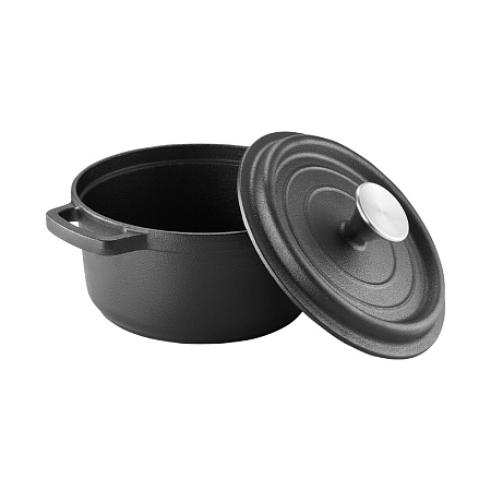 Ambition, Cast Iron, Traditional Pot, Iron, 2.2 L, 20 cm, Cast Iron