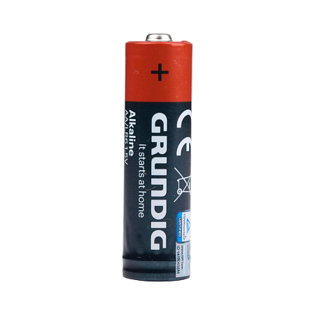GRUNDIG Battery Alkaline AA/LR6 21000mAh 4pcs Pack Shrink