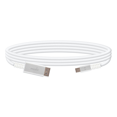 Cable MOSHI MiniDP to DP (4K@60) 1.5m, White
