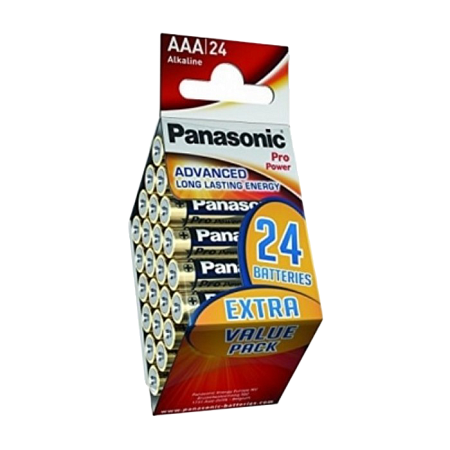 Panasonic   "PRO Power" AAA Blister*24, Alkaline, LR03XEG/24PD, LR03XEG/24CD