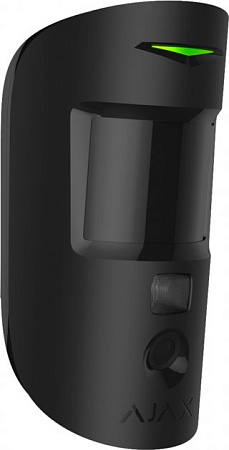 Ajax Wireless Security Motion Detector with Photo "MotionCam", Black