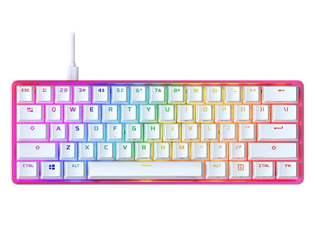 Клавиатура HyperX Alloy Origins 65, Проводное, Чёрный