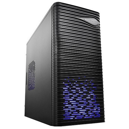 Case mATX Deepcool WAVE V2, w/o PSU, 0.5mm, USB3.0, USB2.0, 2x3.5", Black